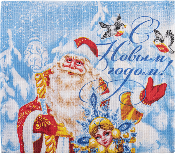 Изображение Полотенце 35*60см Доляна с новым годом Доляна м/у, 1 шт