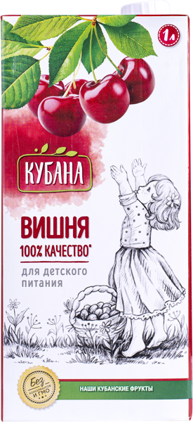 Изображение Нектар Кубана вишня Кубснаб т/п, 1 л