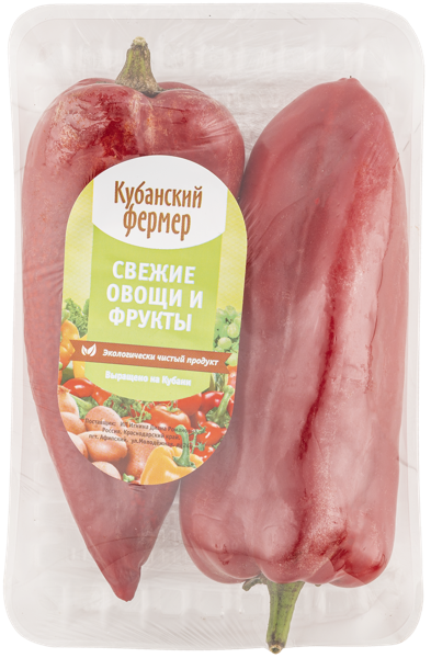 Изображение Овощ ракета Кубанский фермер перец сладкий Игнина Д.Р. подложка, 300 г