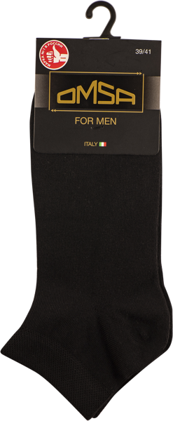 Изображение Носки мужские размер 39-41 Омса классик 201 неро Омса к/у, 1 пара