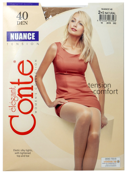 Изображение Колготки 40 ден размер 2 Конте нюанс натурал Конте СПА м/у, 1 шт