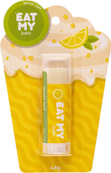 Изображение Бальзам для губ Ит май балм лимонный тарт 4,8г Куб Бьюти п/у, 1 шт