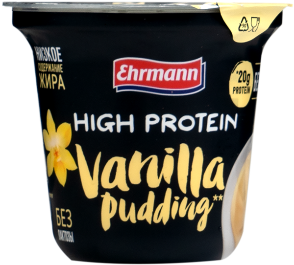 Изображение Пудинг 1,5% протеин ваниль Эрманн хай Эрманн п/б, 200 г