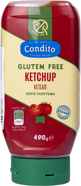 Изображение Кетчуп безглютеновый Кондито Кондито СА п/б, 550 г
