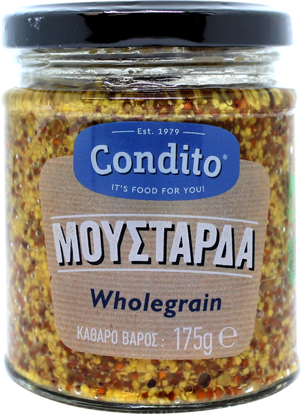 Изображение Горчица Кондито зернистая Кондито СА с/б, 175 г