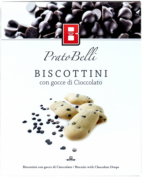 Изображение Печенье бискотти Бискоттифичио Белли с темным шоколадом Бискоттифичио кор, 70 г