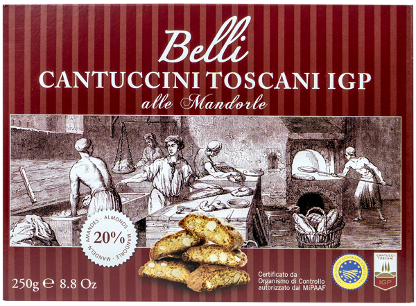 Изображение Кантуччини Бискоттифичио Белли с миндалем Бискоттифичио кор, 250 г