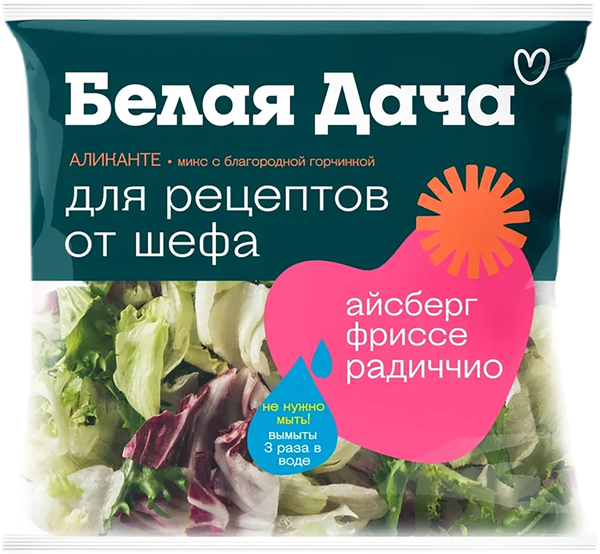 Изображение Смесь Цезарь Белая дача романо айсберг Белая дача м/у, 150 г