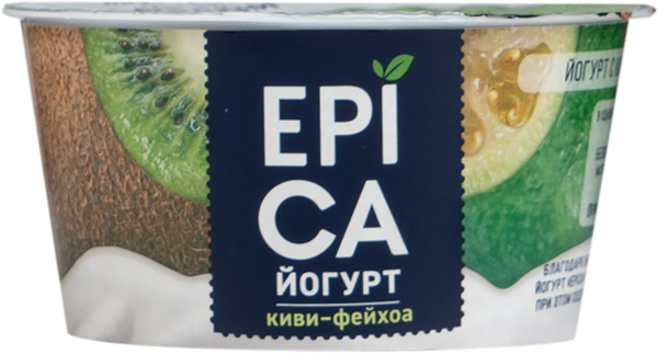 Изображение Йогурт 4,8% Эпика киви фейхоа Эрманн п/б, 130 г