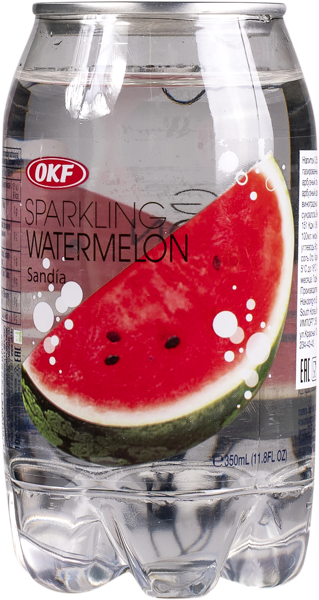 Изображение Напиток сокосодержащий газ ОКФ арбуз ОКФ Корпорейшн п/б, 0,35 л