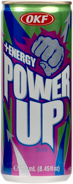 Изображение Напиток Энергетический Пауэр ап витаминная ОКФ Корпорейшн ж/б, 0,25 л