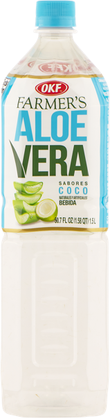 Изображение Напиток негаз сокосодержащий Фармерс алоэ вера кокос ОКФ Корпорейшн п/б, 1,5 л