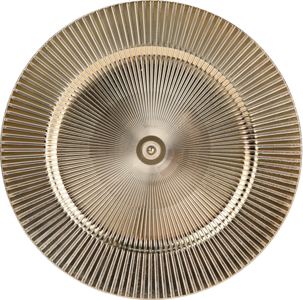 Изображение Тарелка 33см декоративная Купман золотая в ассортименте Купман Интернэшнл , 1 шт