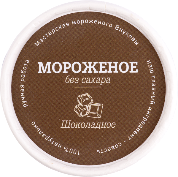 Изображение Мороженое г.Краснодар б/с Внуковы шоколадное ЭкоЖизнь к/у, 80 г