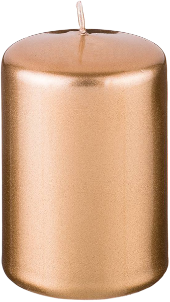 Изображение Свеча 9см столбик Эдпол селебрейшн золотая Эдпол , 1 шт