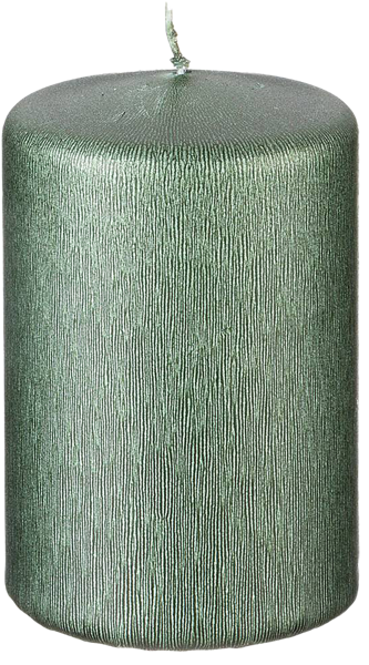 Изображение Свеча 9см столбик Эдпол селебрейшн зеленая Эдпол , 1 шт