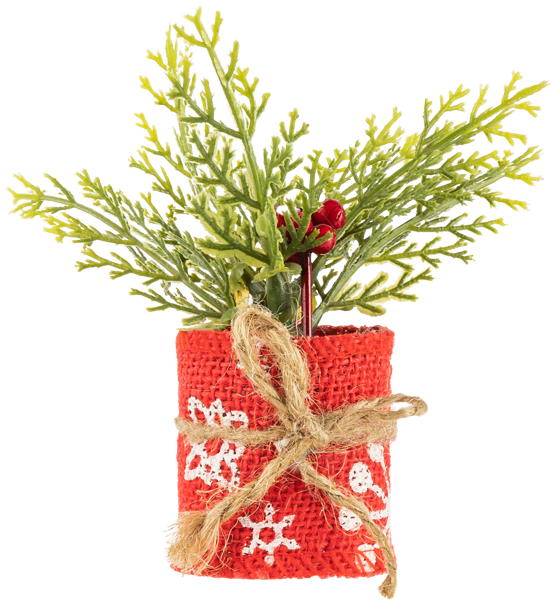 Изображение Елочка 13см на подставке Кеминг для декора с инеем Кеминг , 1 шт