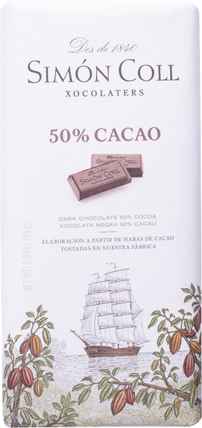 Изображение Шоколад темный 50% Саймон Колл Саймон Колл м/у, 85 г
