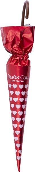 Изображение Шоколад молочный Саймон Колл зонтики сердце Саймон Колл м/у, 35 г