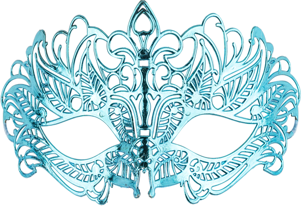 Изображение Маска карнавальная Мэджик Тайм шоу в голубом Феникс Презент , 1 шт