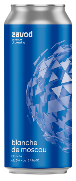 Изображение Пиво светлое Витбир 5,4% Завод бланш де москоу Русский Крафт ж/б, 0,5 л