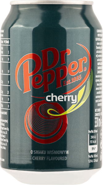 Изображение Напиток газ Доктор Пеппер черри Оранжина ж/б, 0,33 л