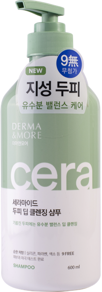 Изображение Шампунь для жирных волос Керасис Дерма энд Мо глубокое очищение Экён п/у, 600 мл