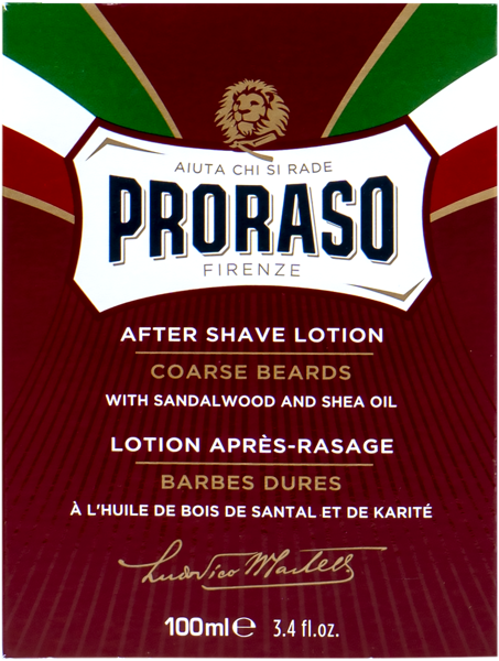 Изображение Лосьон после бритья Прорасо питательный сандал Прорасо-Людовико к/у, 100 мл