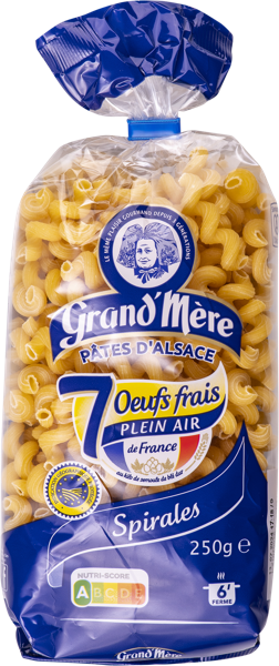 Изображение Макароны яичные 30% Гранд Мере спирали Хеймбургер САС м/у, 250 г