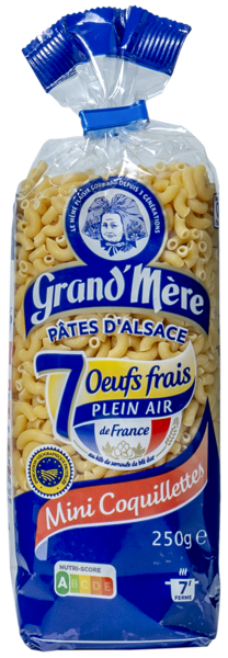 Изображение Макароны яичные 30% Гранд Мере кокилетс мини Хеймбургер САС м/у, 250 г