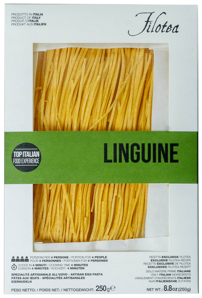 Изображение Макароны яичные 27% Филотеа из Марке лингвини Филотеа СРЛ кор, 250 г