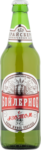 Изображение Пиво светлое Лагер 4,0% Крайсберг бойлерное Крайсберг с/б, 0,5 л