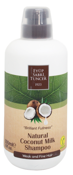 Изображение Шампунь для тонких волос Эйюп сабри БИО кокосовое масло питание Эйюп Сабри Тансер п/у, 600 мл