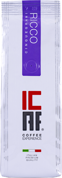 Изображение Кофе молотый Икаф рикко 50% арабика Икаф м/у, 250 г