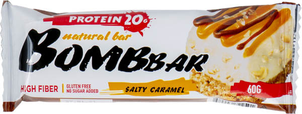 Изображение Батончик протеиновый Бомббар соленая карамель Фитнес Фуд м/у, 60 г