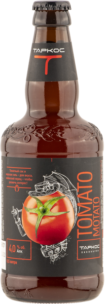 Изображение Пивной напиток Гозе 4,0% н/ф Таркос томато мотато Таркос с/б, 0,45 л