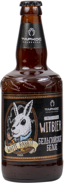 Изображение Пиво светлое Витбир 4,8% н/ф Таркос белый кролик Таркос с/б, 0,45 л