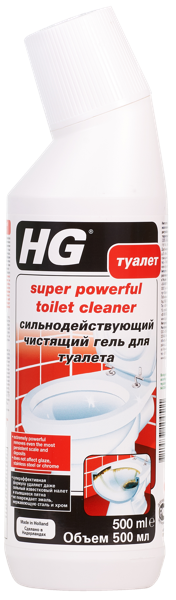 Изображение Гель для унитаза Эйчджи сильнодействующий ЭйчДжи п/у, 500 мл