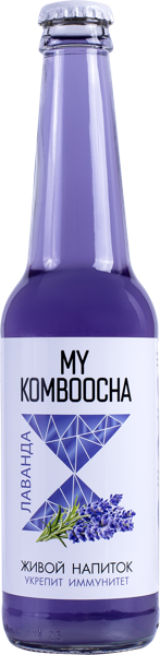 Изображение Напиток газ Май комбуча лаванда Червонобаб Н.Л. с/б, 0,33 л