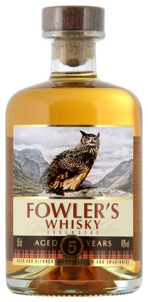 Изображение Виски купажированный Фоулерс 5 лет Ладога с/б, 0,5 л