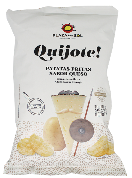 Изображение Чипсы картофельные Плаза дель Соль из Аликанте с сыром Плаза Дель Соль м/у, 115 г