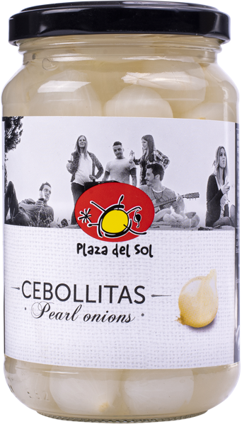 Изображение Лук в уксусе Плаза дель Соль из Аликанте жемчужный Плаза Дель Соль с/б, 350 г