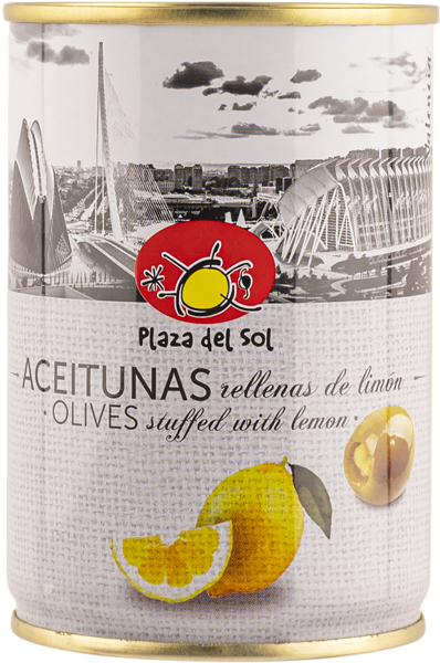Изображение Оливки с лимоном Плаза дель Соль из Аликанте Плаза Дель Соль ж/б, 280 г