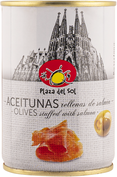 Изображение Оливки с лососем Плаза дель Соль из Аликанте Плаза Дель Соль ж/б, 280 г