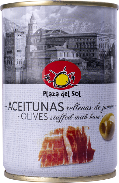 Изображение Оливки с хамоном серрано Плаза дель Соль из Аликанте Плаза Дель Соль ж/б, 280 г
