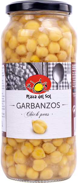 Изображение Нут Плаза дель Соль из Аликанте вареный Плаза Дель Соль с/б, 540 г