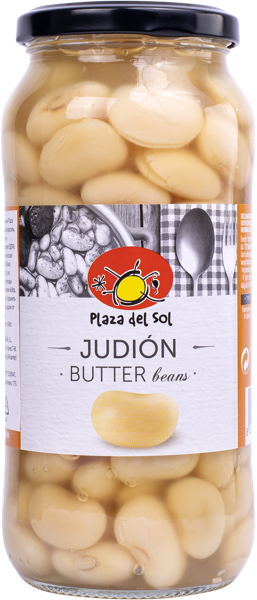 Изображение Фасоль белая Плаза дель Соль из Аликанте лимская вареная Плаза Дель Соль с/б, 540 г