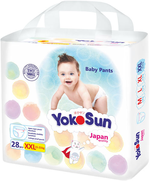 Изображение Трусики XXL 15-23 кг Йокосан комфорт Азия Лайф м/у, 28 шт