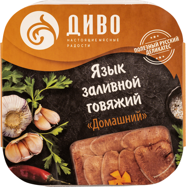 Изображение Язык заливной Диво говяжий Диво ООО п/у, 300 г