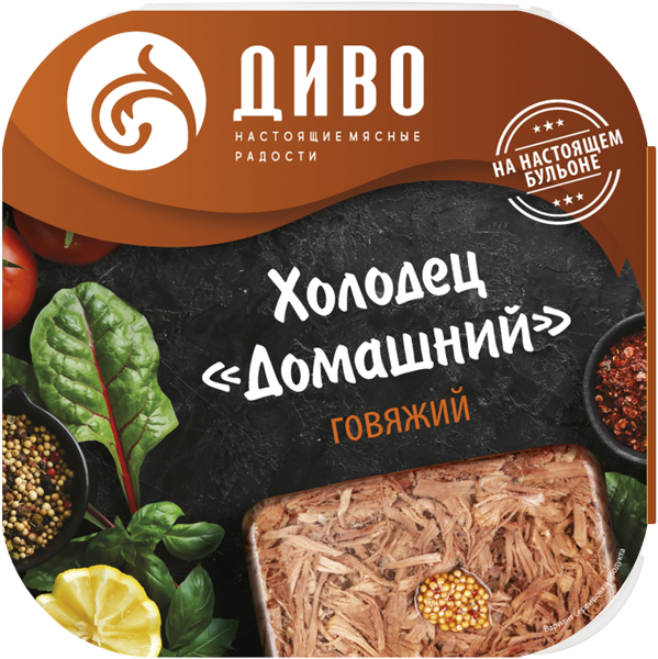 Изображение Холодец говяжий Диво домашний Диво ООО п/у, 300 г